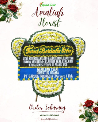 Papan Bunga Duka di Manuhing Raya